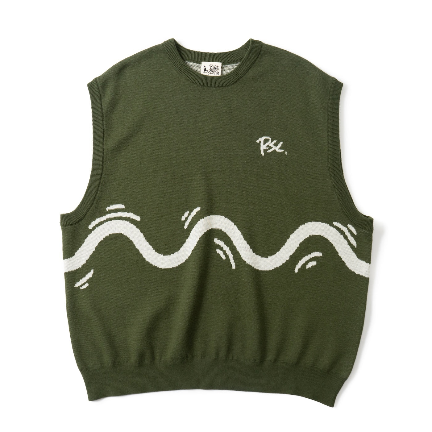 ROUGH KNIT VEST (BACKYARD)