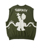 ROUGH KNIT VEST (BACKYARD)