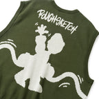 ROUGH KNIT VEST (BACKYARD)