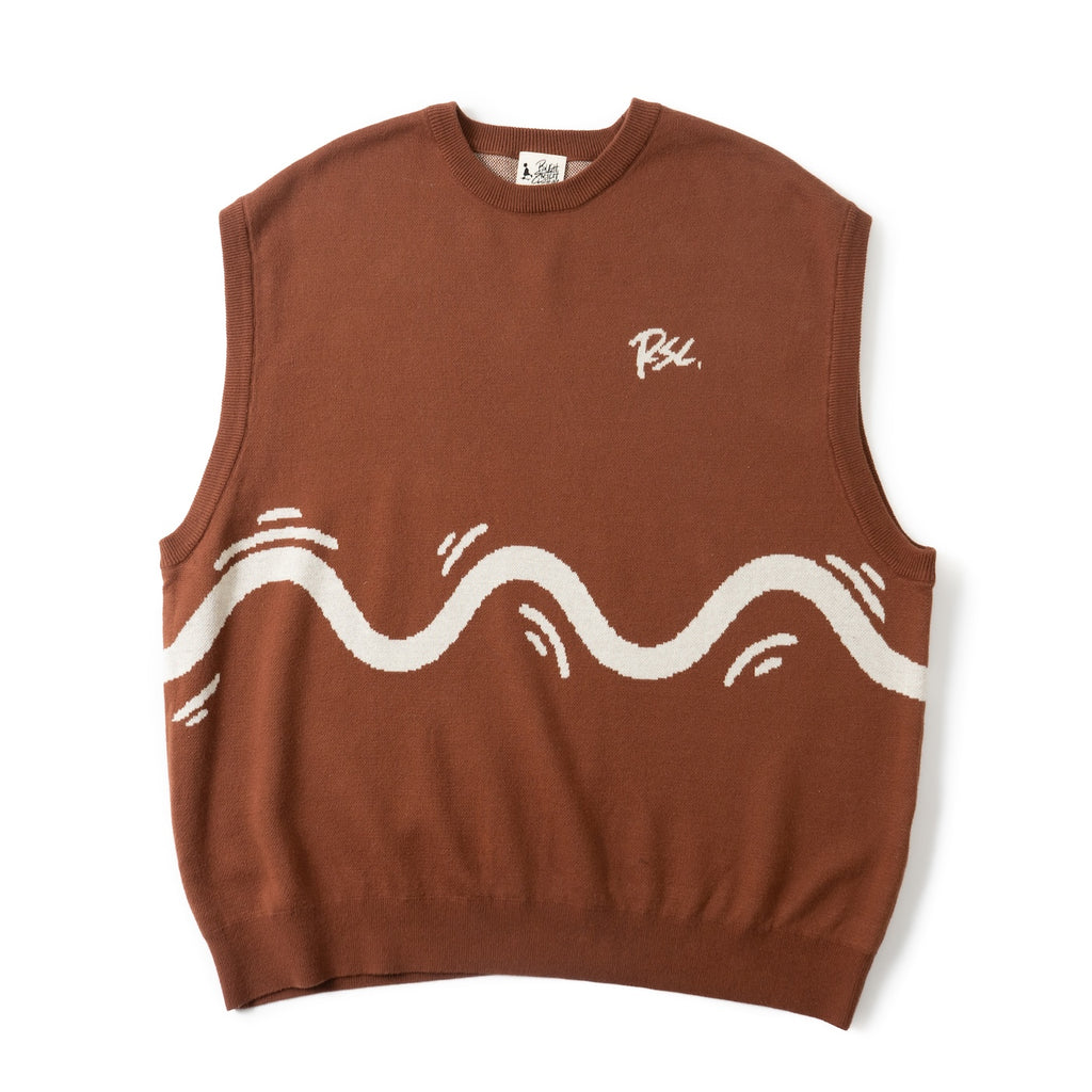 ROUGH KNIT VEST (BACKYARD)