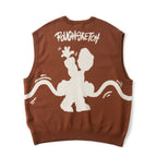 ROUGH KNIT VEST (BACKYARD)