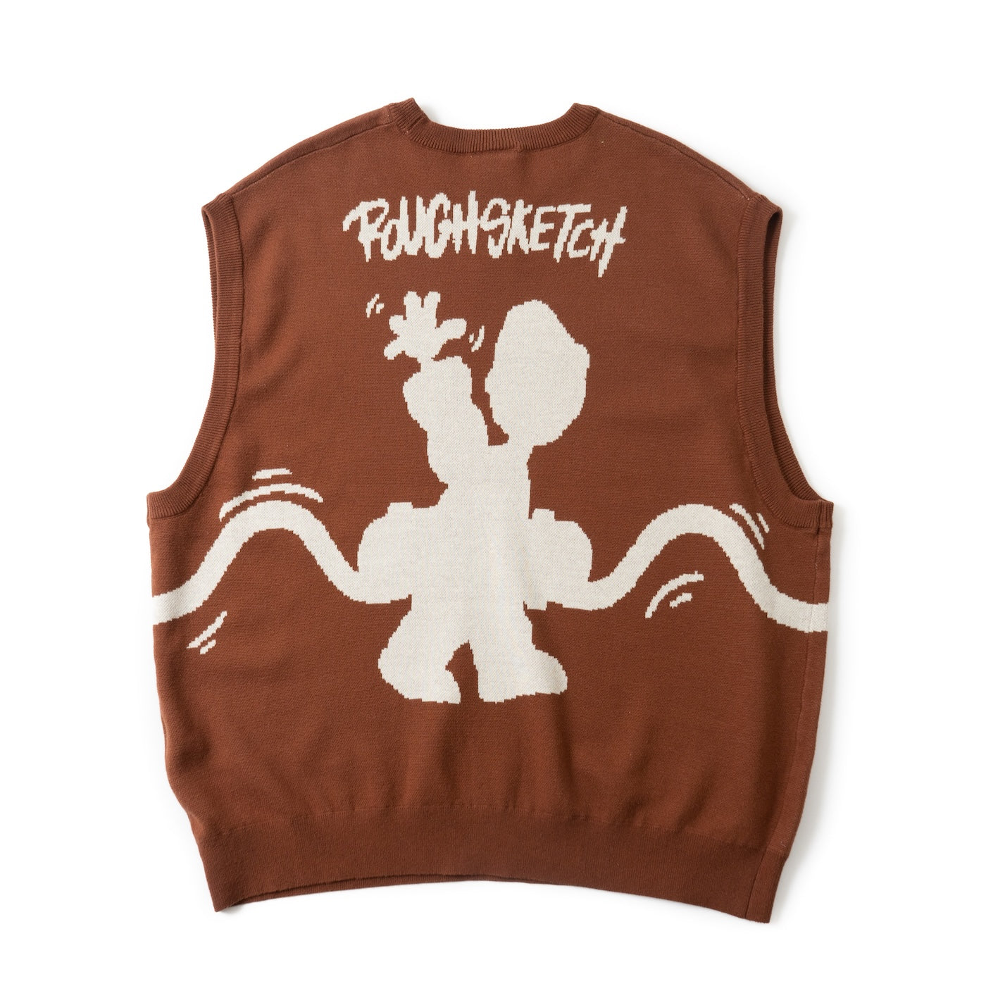 ROUGH KNIT VEST (BACKYARD)