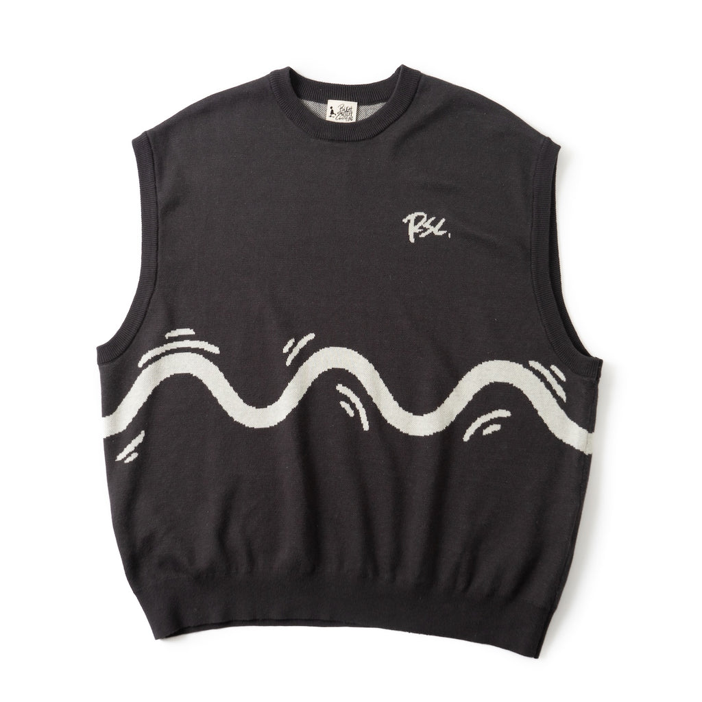 ROUGH KNIT VEST (BACKYARD)