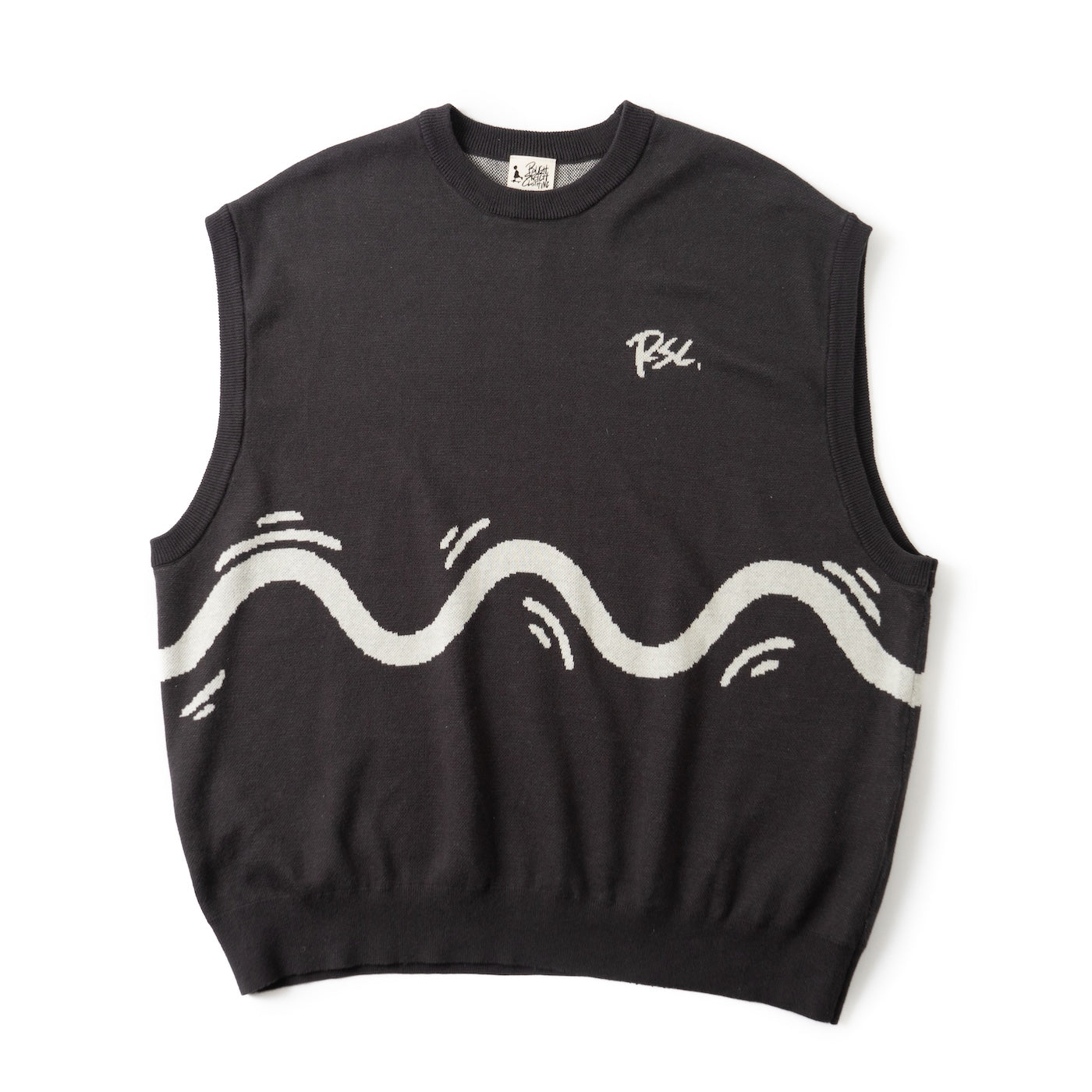 ROUGH KNIT VEST (BACKYARD)