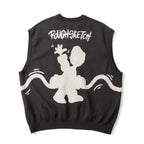 ROUGH KNIT VEST (BACKYARD)
