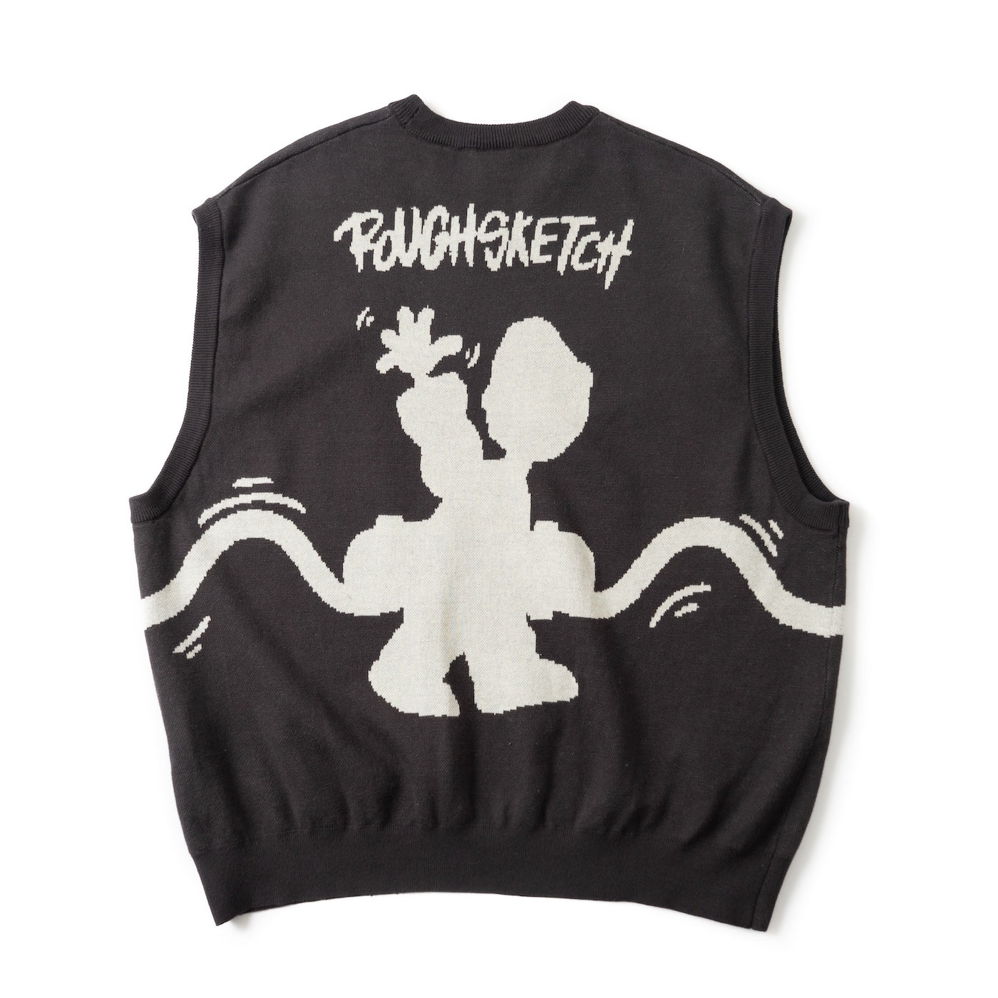 ROUGH KNIT VEST (BACKYARD)
