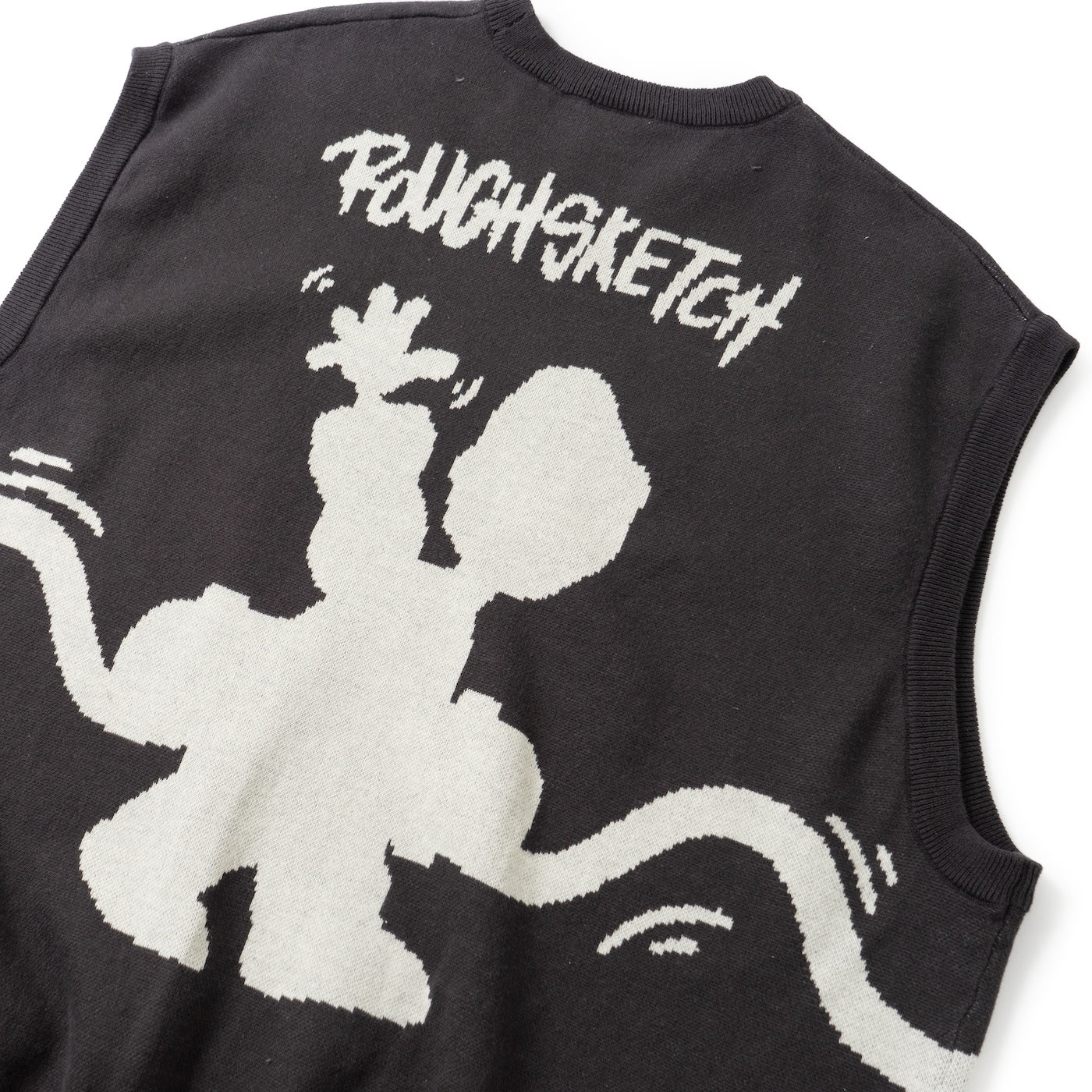 ROUGH KNIT VEST (BACKYARD)