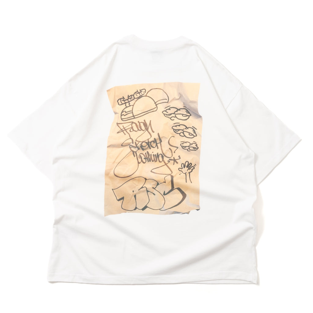 RSC x ADER PAPER S/S TEE (BACKYARD)