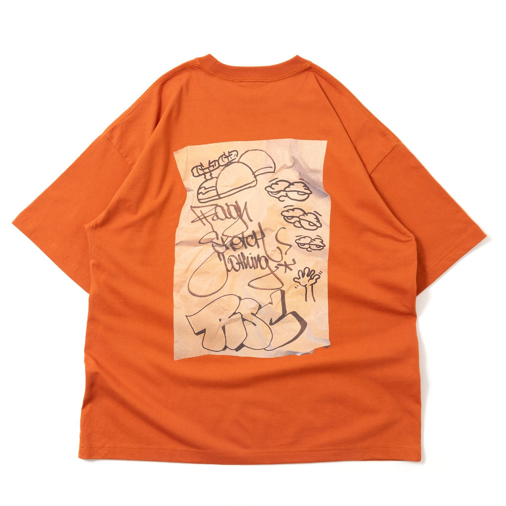 RSC x ADER PAPER S/S TEE (BACKYARD)