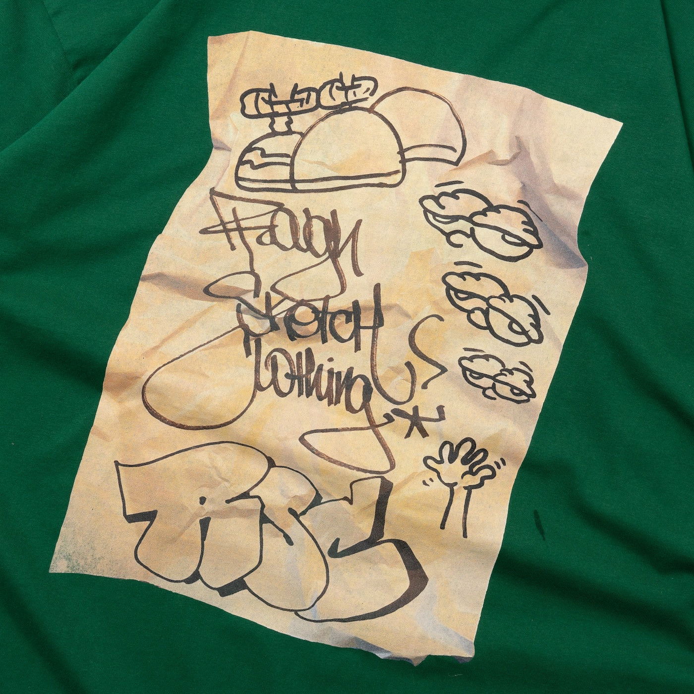 RSC x ADER PAPER S/S TEE (BACKYARD)