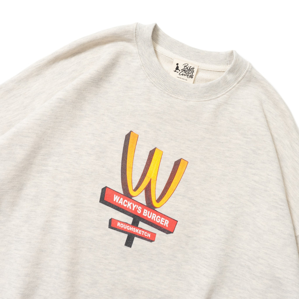 WACKY'S BURGER CREW SWEAT (BACKYARD)