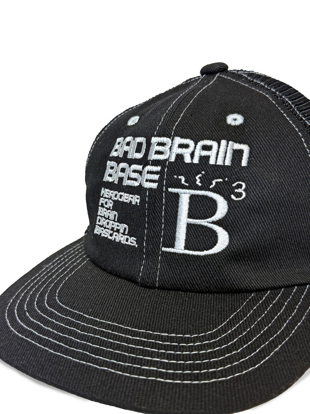 BBB TEXT MESH CAP