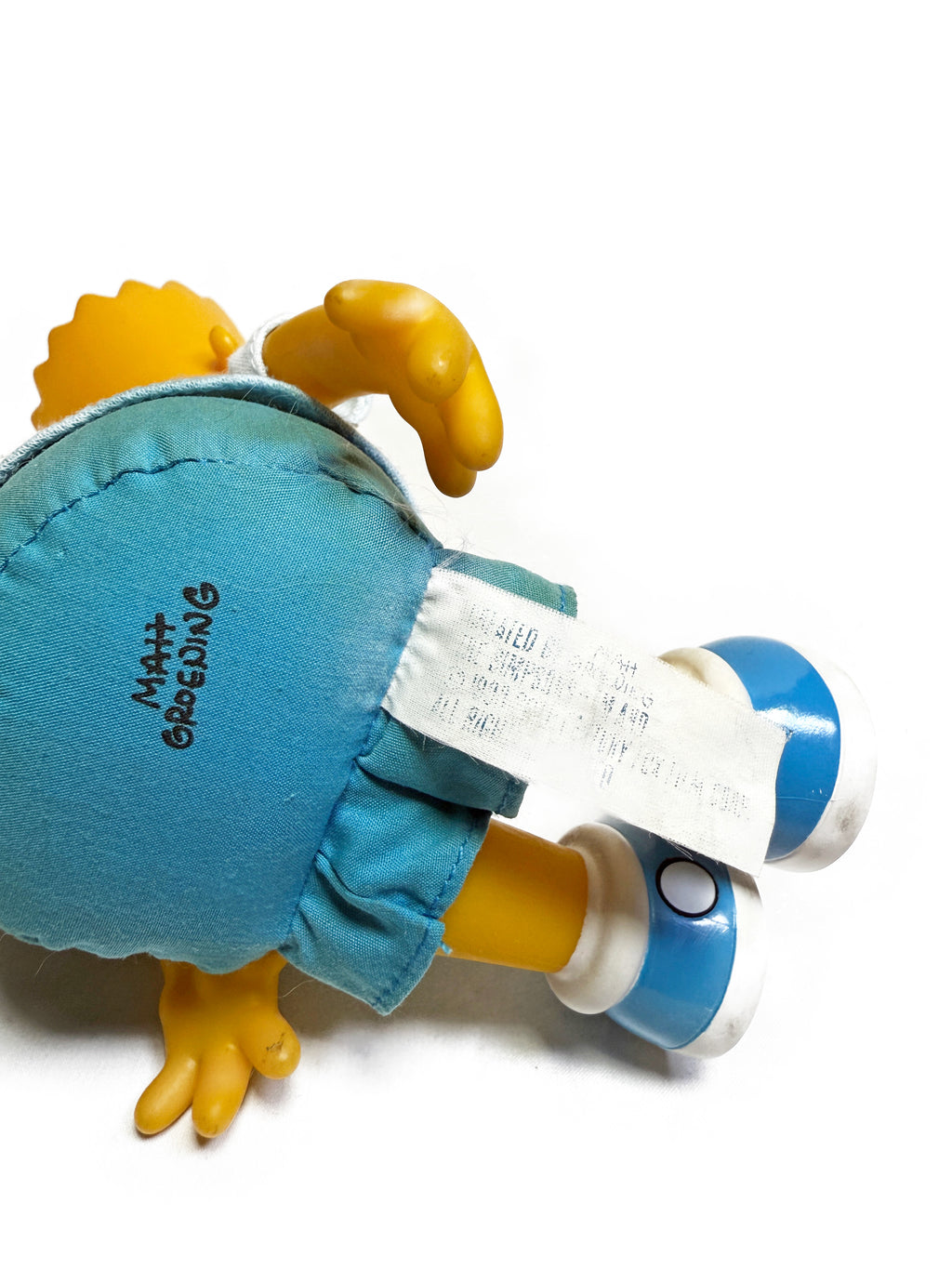 1990 THE SIMPSONS BART RUBBER FACE PLUSH