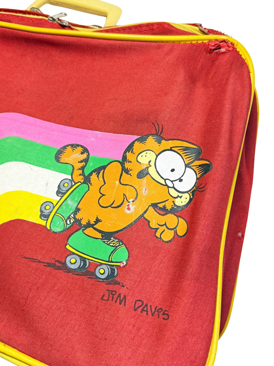 1980s GARFIELD VINTAGE KIDS SUIT CASE
