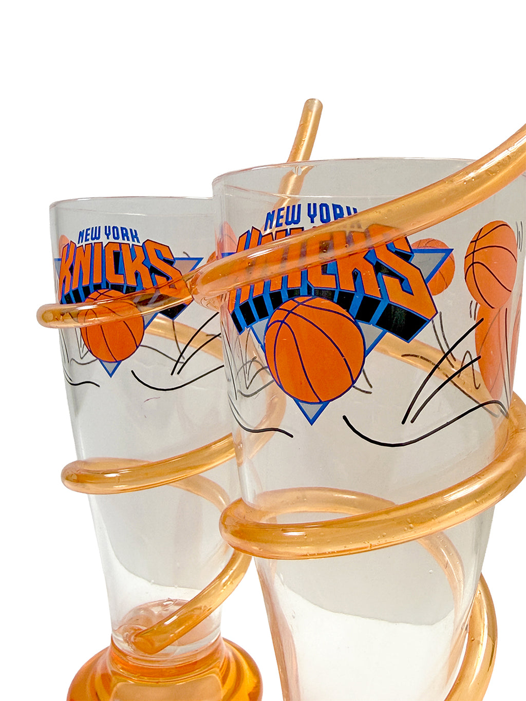 NEW YORK KNICKS PLASTIC GLASS
