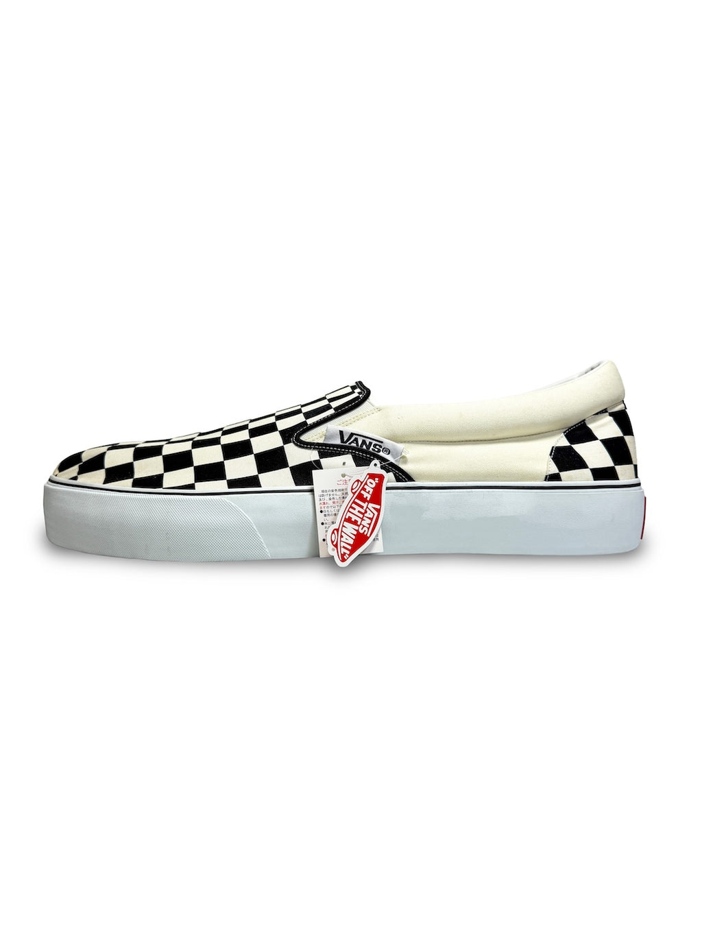 VANS GIANT CHECKER SLIP-ON