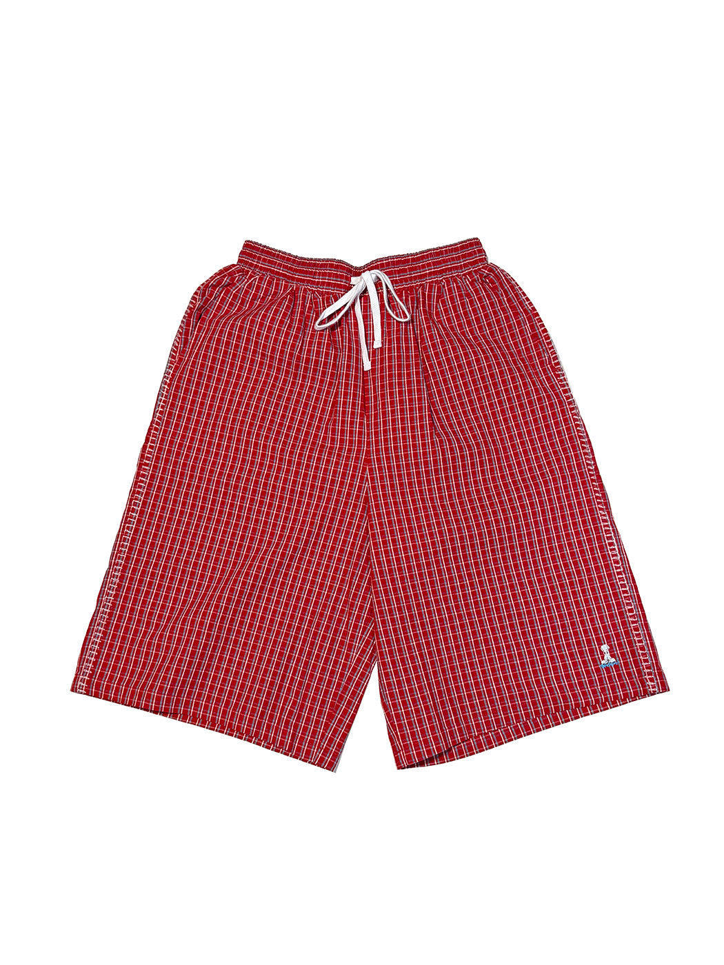 ROUGH CHECKER BAGGY SHORTS