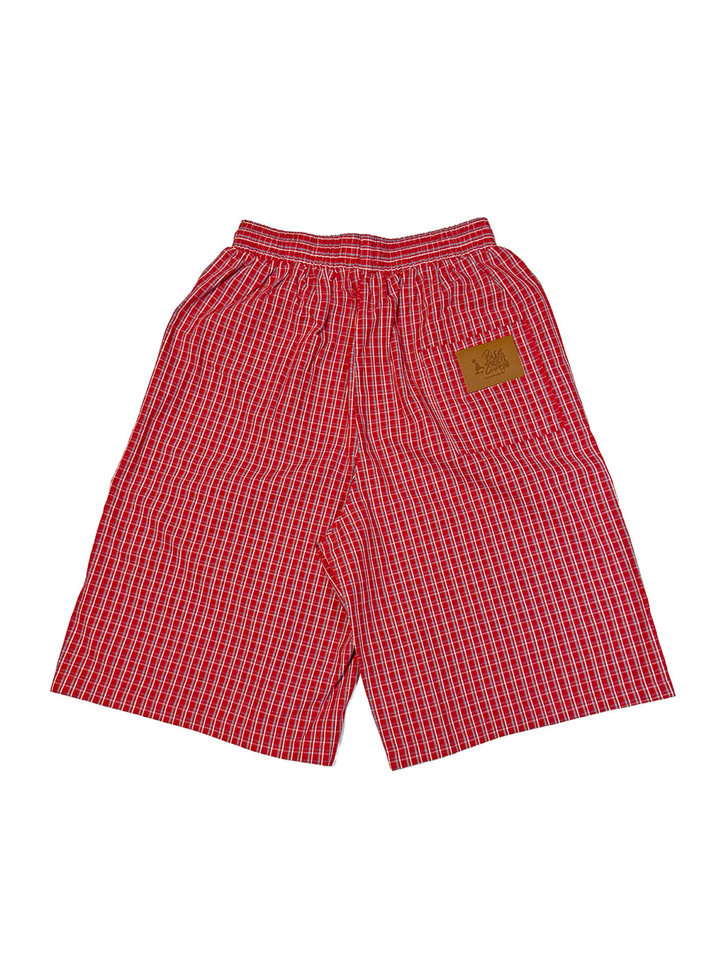 ROUGH CHECKER BAGGY SHORTS