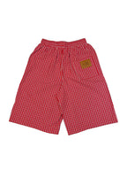 ROUGH CHECKER BAGGY SHORTS