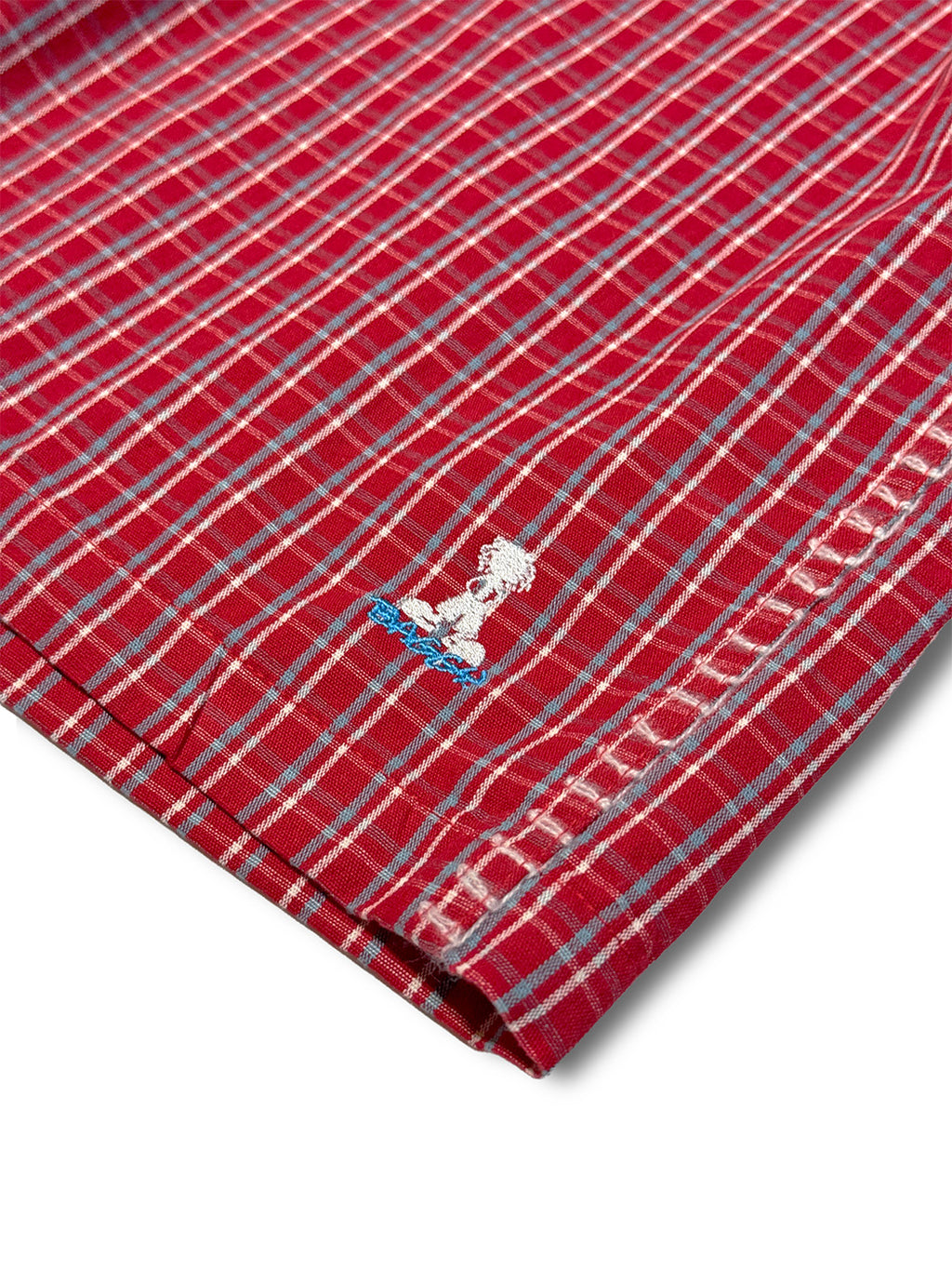 ROUGH CHECKER BAGGY SHORTS