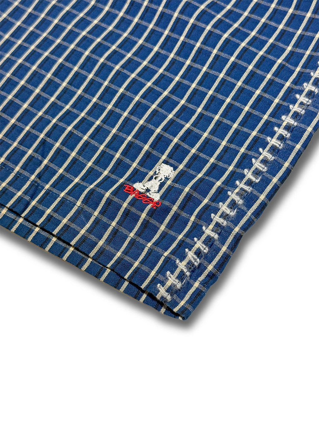 ROUGH CHECKER BAGGY SHORTS