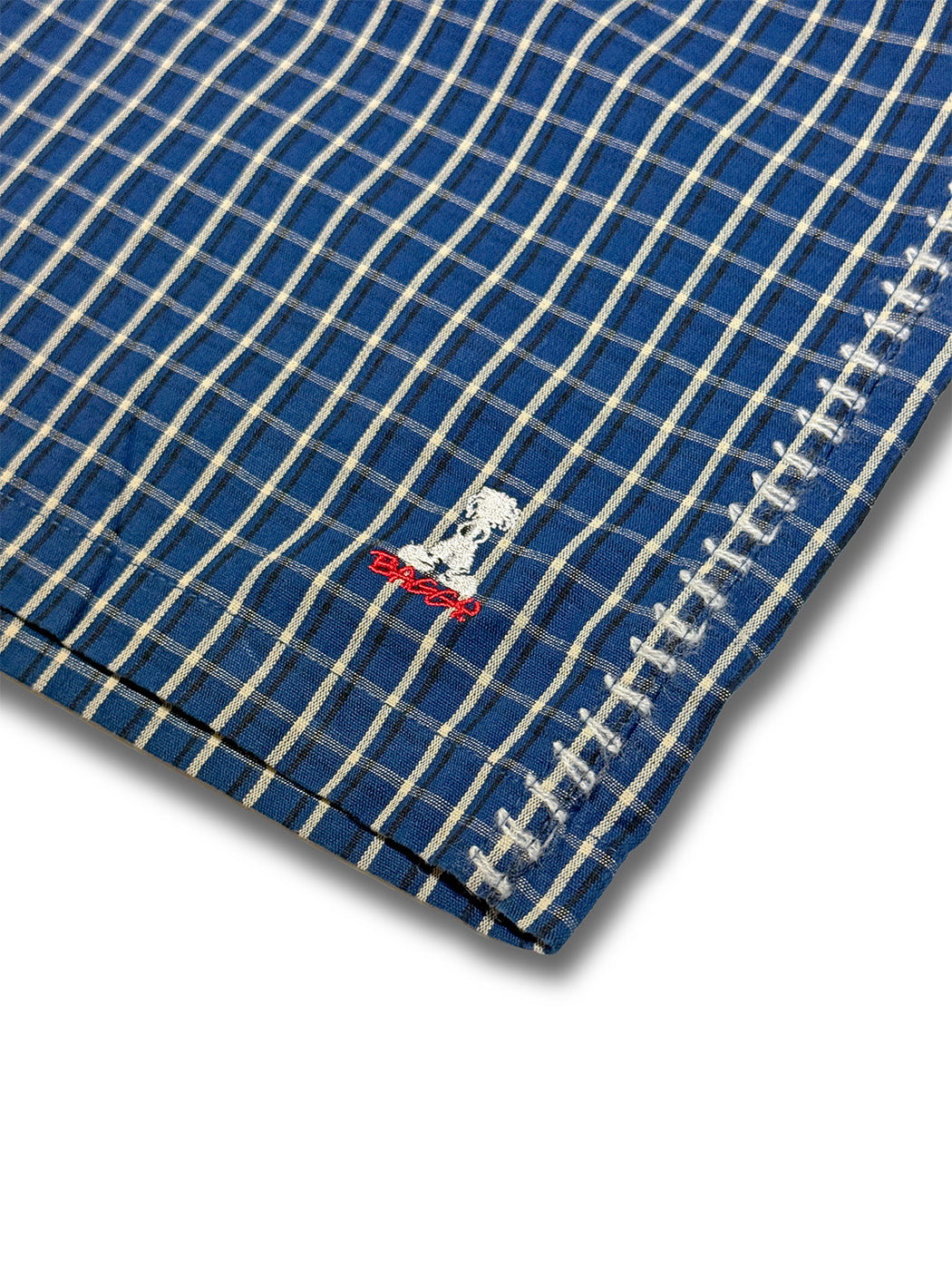 ROUGH CHECKER BAGGY SHORTS