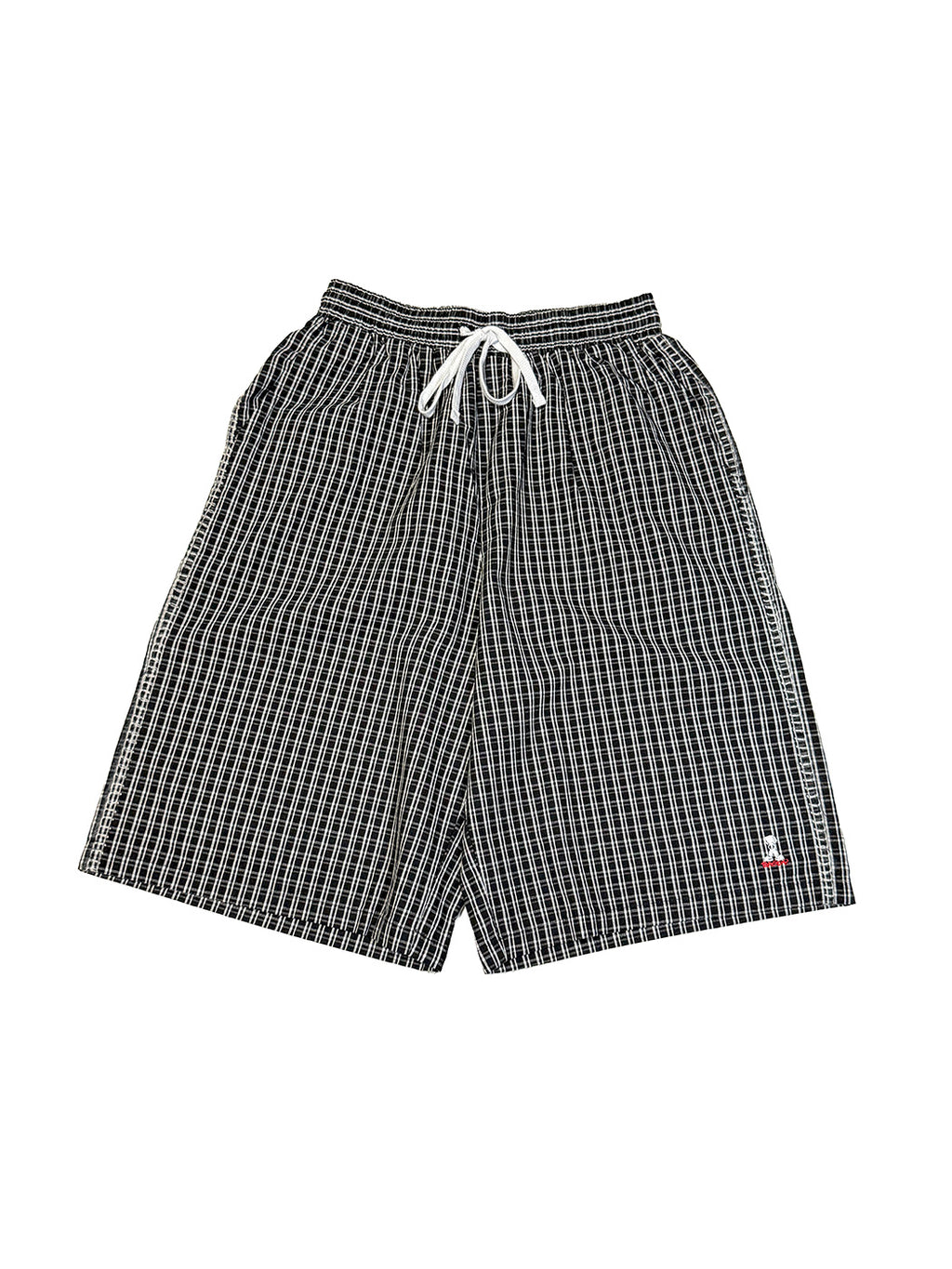 ROUGH CHECKER BAGGY SHORTS