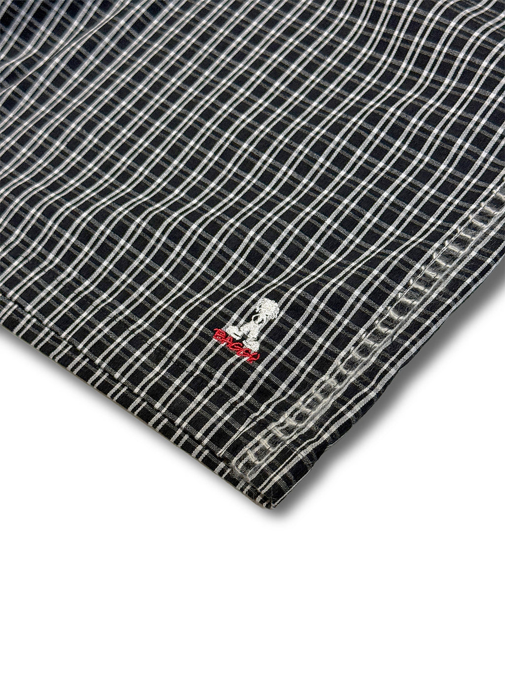 ROUGH CHECKER BAGGY SHORTS