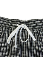 ROUGH CHECKER BAGGY SHORTS