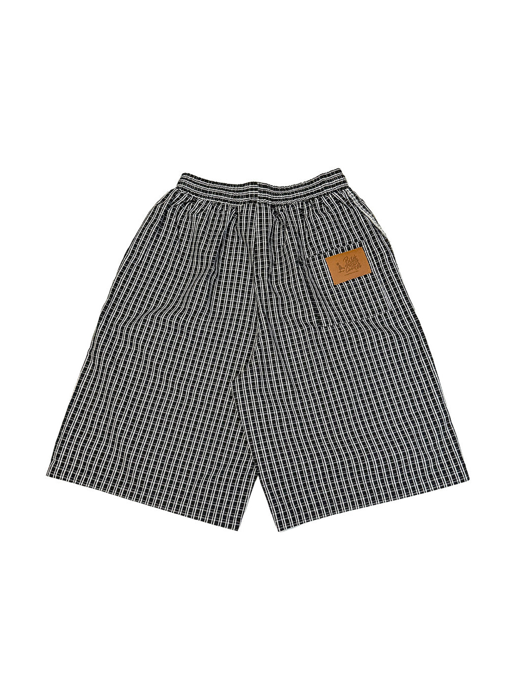 ROUGH CHECKER BAGGY SHORTS