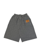 ROUGH CHECKER BAGGY SHORTS