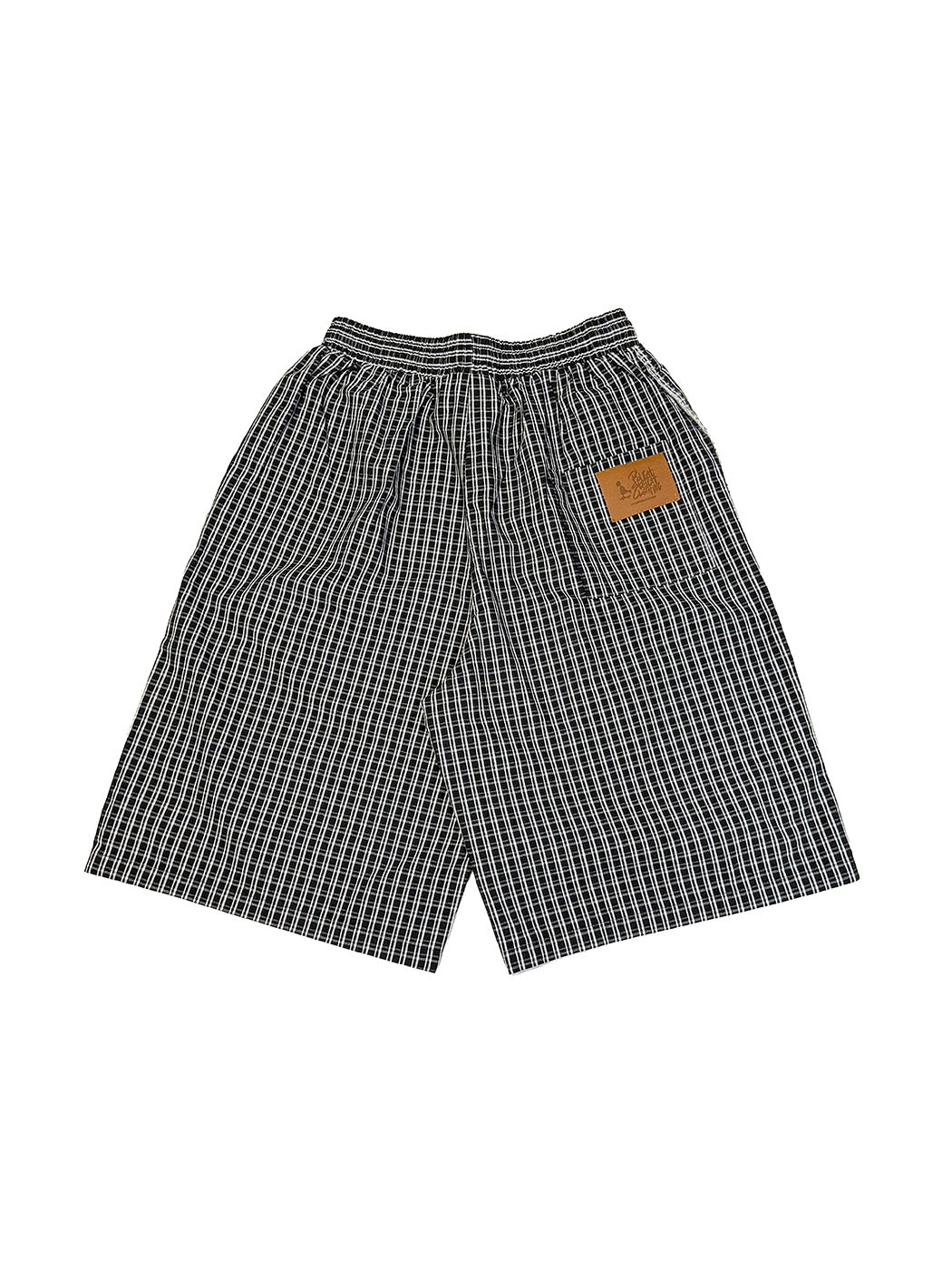 ROUGH CHECKER BAGGY SHORTS