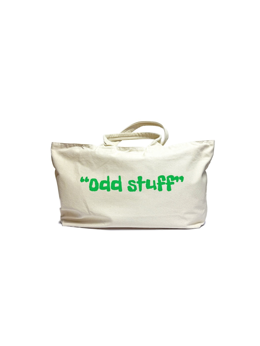 ODD STUFF WIDE ZIP TOTE
