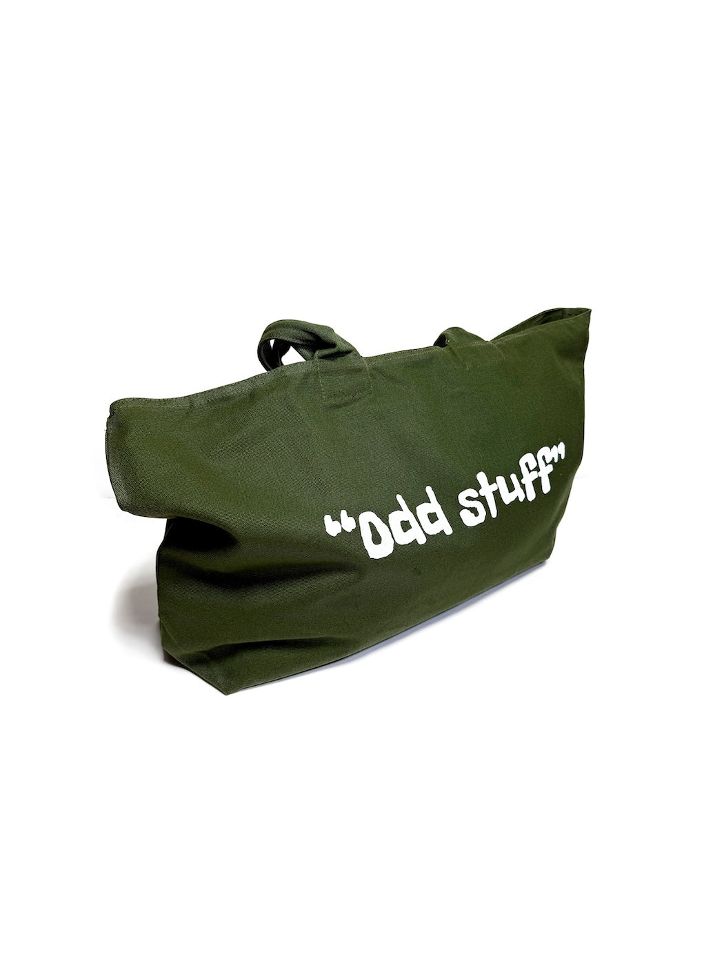 ODD STUFF WIDE ZIP TOTE