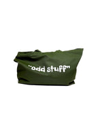 ODD STUFF WIDE ZIP TOTE