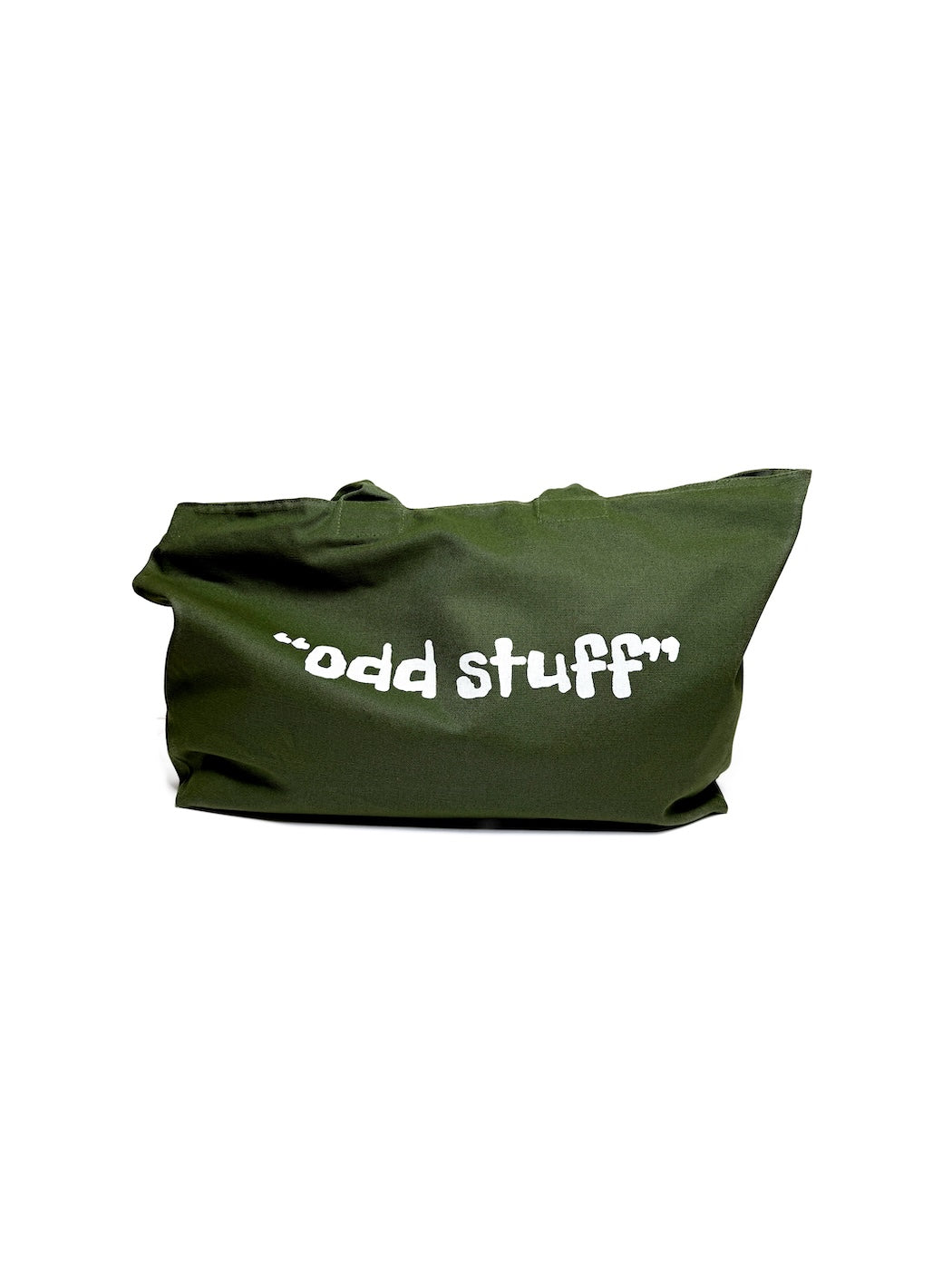 ODD STUFF WIDE ZIP TOTE