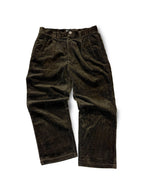 2000s HANES WIDE CORDUROY TROUSERS PANTS