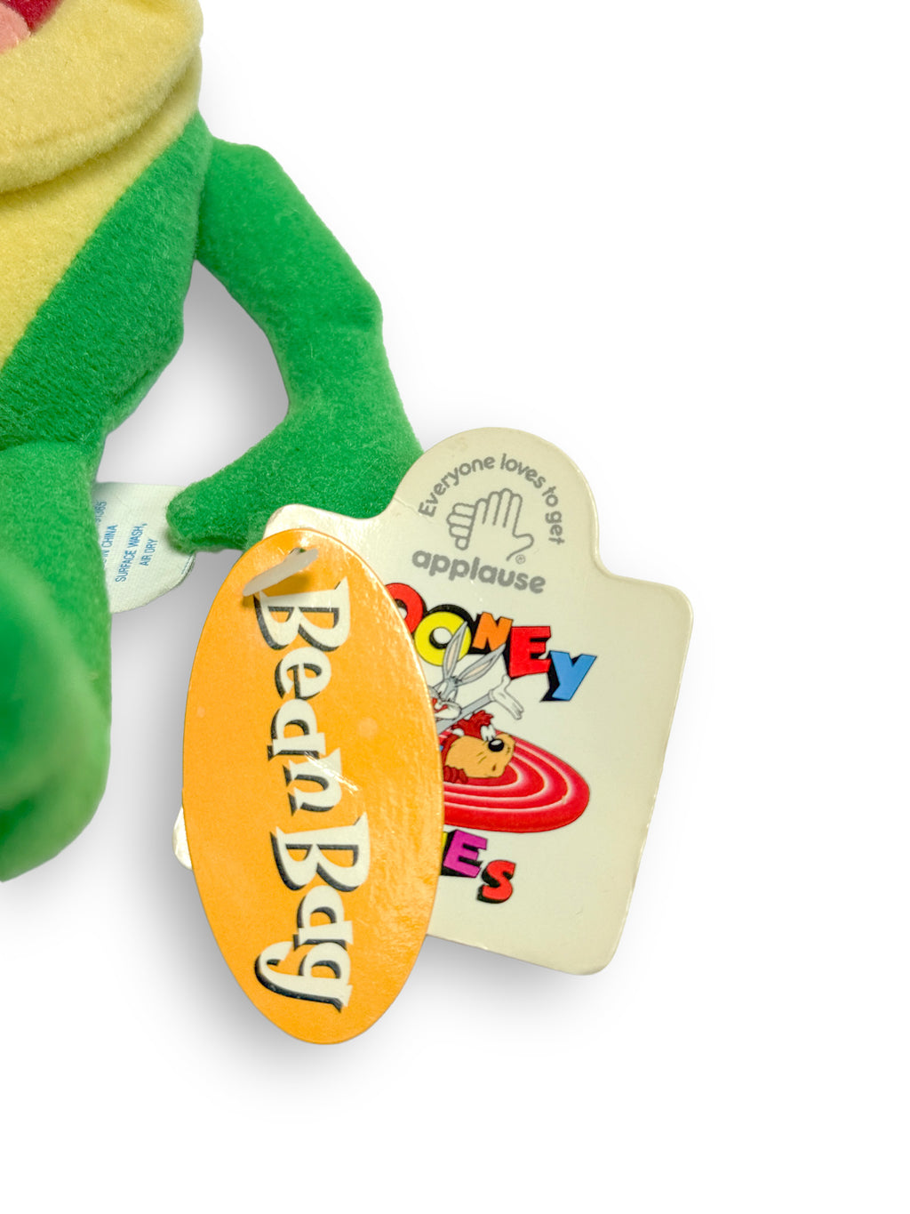 1997 LOONEY TUNES MICHIGAN.J.FROG PLUSH