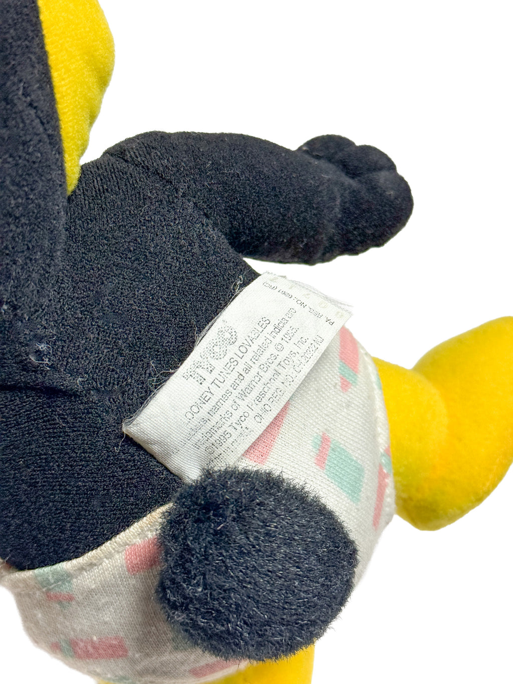 1995 LOONEY TUNES BABY DAFFY DUCK PLUSH