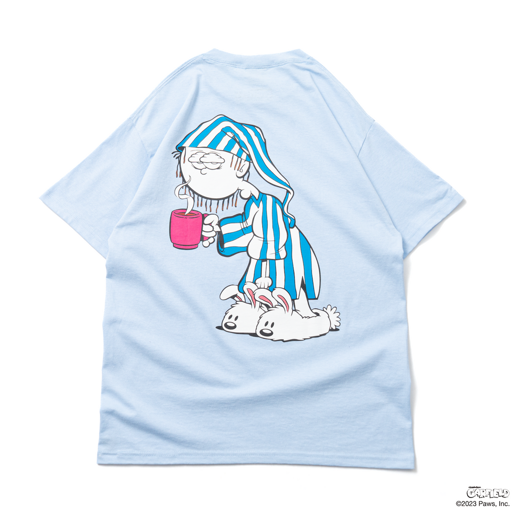 RSC x GARFIELD SLEEPY S/S TEE (BACKYARD)