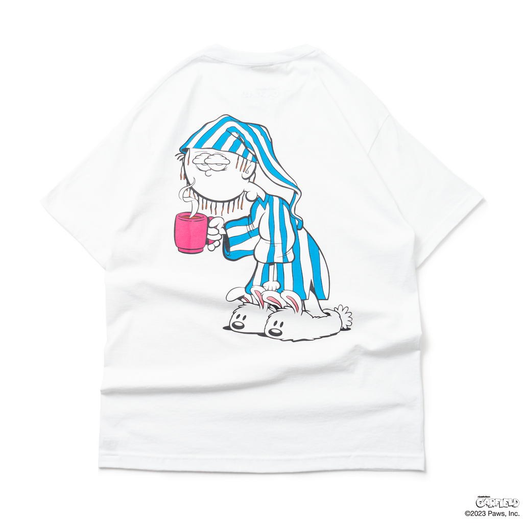 RSC x GARFIELD SLEEPY S/S TEE (BACKYARD)